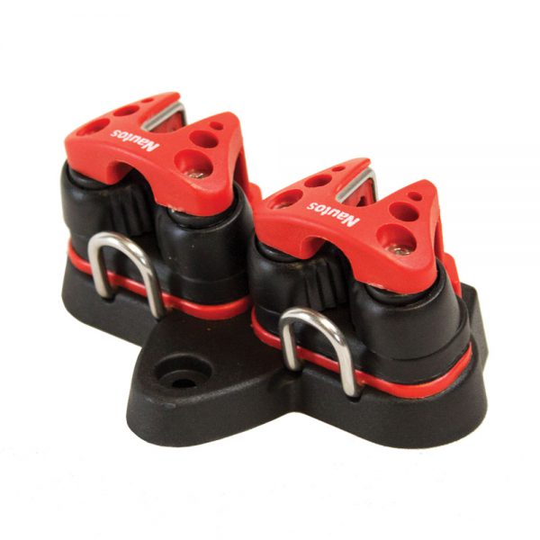 Nautos Basisplatte mit Klemmen für Laser/ILCA Unter-Vorliek